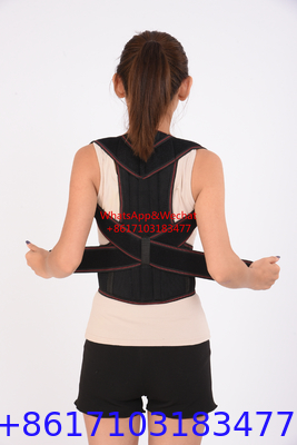 Hommes et femmes Noir Couleur Torécale lombaire Corest dos Correcteur de posture
