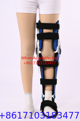 Immobilisateur du genou réglable KAFO Orthoptologie du genou, cheville, pied